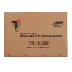 پنل خورشیدی تیسو مدل TM160W-18V ظرفیت 160 وات