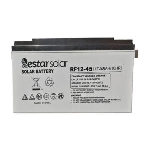 باتری خورشیدی رستار سولار مدل 12V-45AH ظرفیت 45 آمپر