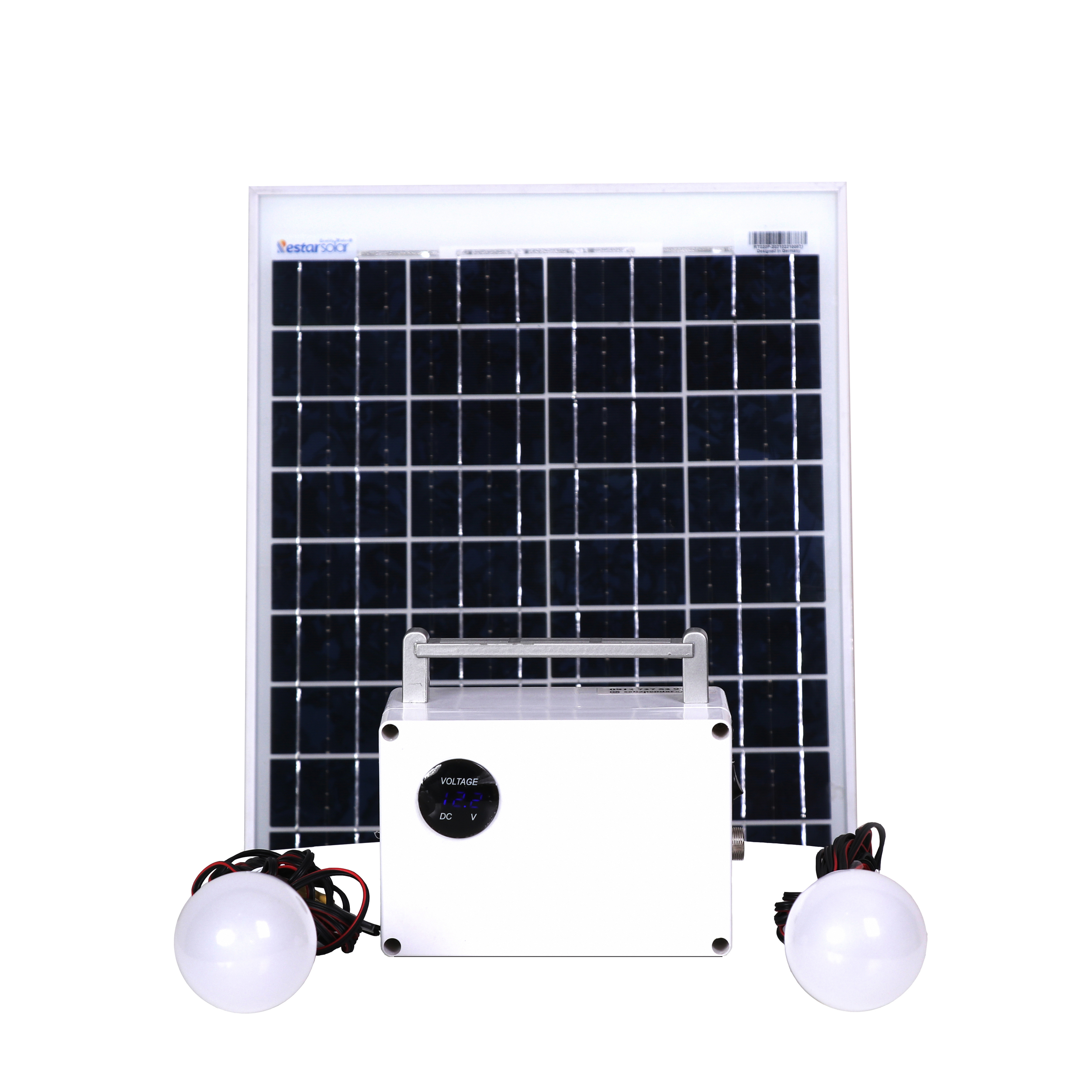 سیستم روشنایی خورشیدی مدل SCPK-20 ظرفیت 95 وات سیستم روشنایی خورشیدی مدل SCPK-20 ظرفیت 95 وات