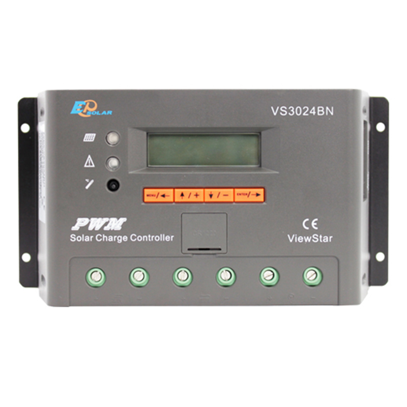 کنترل کننده شارژ خورشیدی ایپی سولار مدل VS3024BN PWM کنترل کننده شارژ خورشیدی ایپی سولار مدل VS3024BN PWM