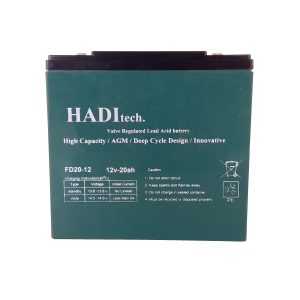 باتری خورشیدی هادیتک مدل FD12V20 ظرفیت ۲۰ آمپر ساعت