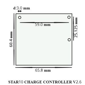 کنترل کننده شارژ خورشیدی مدل STAR10