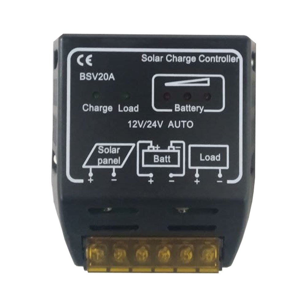 کنترلر شارژ پنل خورشیدی مدل BSV-20 کنترلر شارژ پنل خورشیدی مدل BSV-20