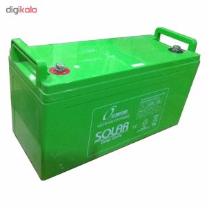 باتری خورشیدی ال تی مدل 12LTS120 ظرفیت 120 آمپر ساعت
