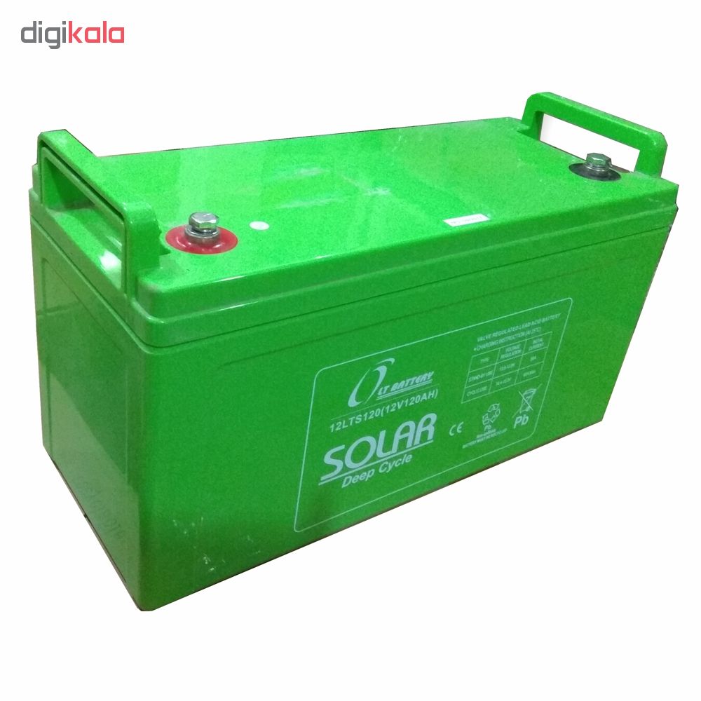 باتری خورشیدی ال تی مدل 12LTS120 ظرفیت 120 آمپر ساعت باتری خورشیدی ال تی مدل 12LTS120 ظرفیت 120 آمپر ساعت