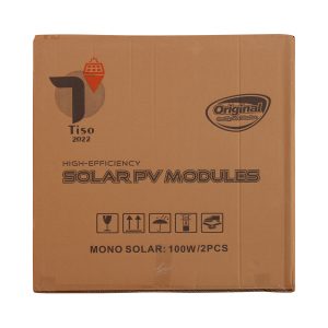 پنل خورشیدی تیسو مدل TM100W-18V ظرفیت 100 وات