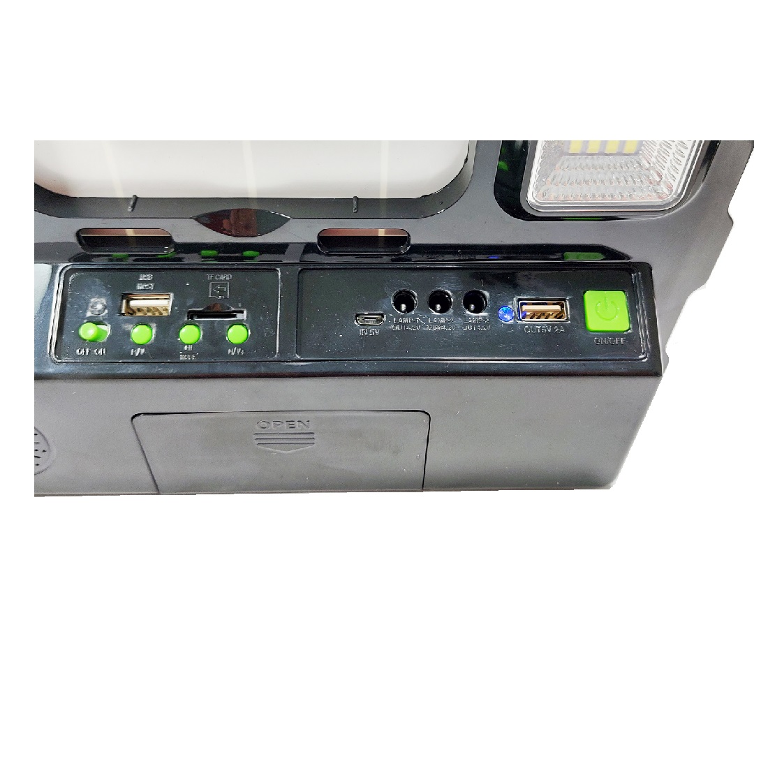 سیستم روشنایی و صوتی خورشیدی جی دی سوپر مدل GD-7720 سیستم روشنایی و صوتی خورشیدی جی دی سوپر مدل GD-7720