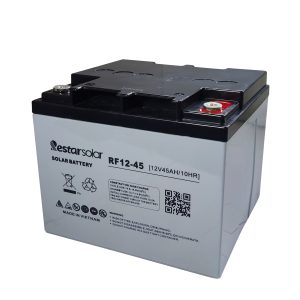 باتری خورشیدی رستار سولار مدل 12V-45AH ظرفیت 45 آمپر