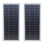 پنل خورشیدی 100 وات ویلیون مدل M-100W بسته 2 عددی