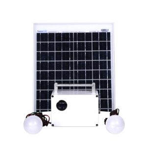 سیستم روشنایی و پاوربانک خورشیدی مدل SLPB-20W ظرفیت 95 وات ساعت