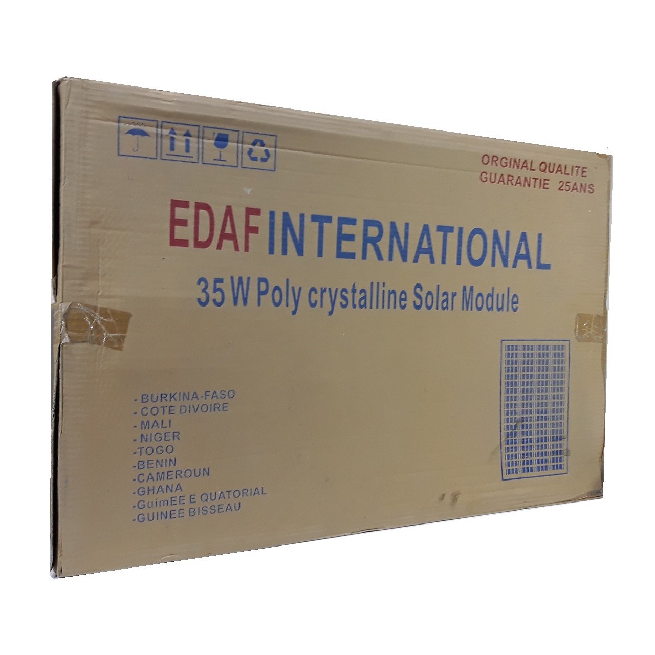پنل خورشیدی ایداف مدل KL-SP-35W ظرفیت 35 وات پنل خورشیدی ایداف مدل KL-SP-35W ظرفیت 35 وات