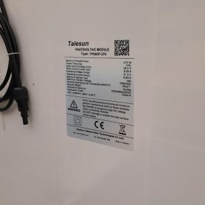 پنل خورشیدی تالسان مدل TP-BP270 ظرفیت 270 وات