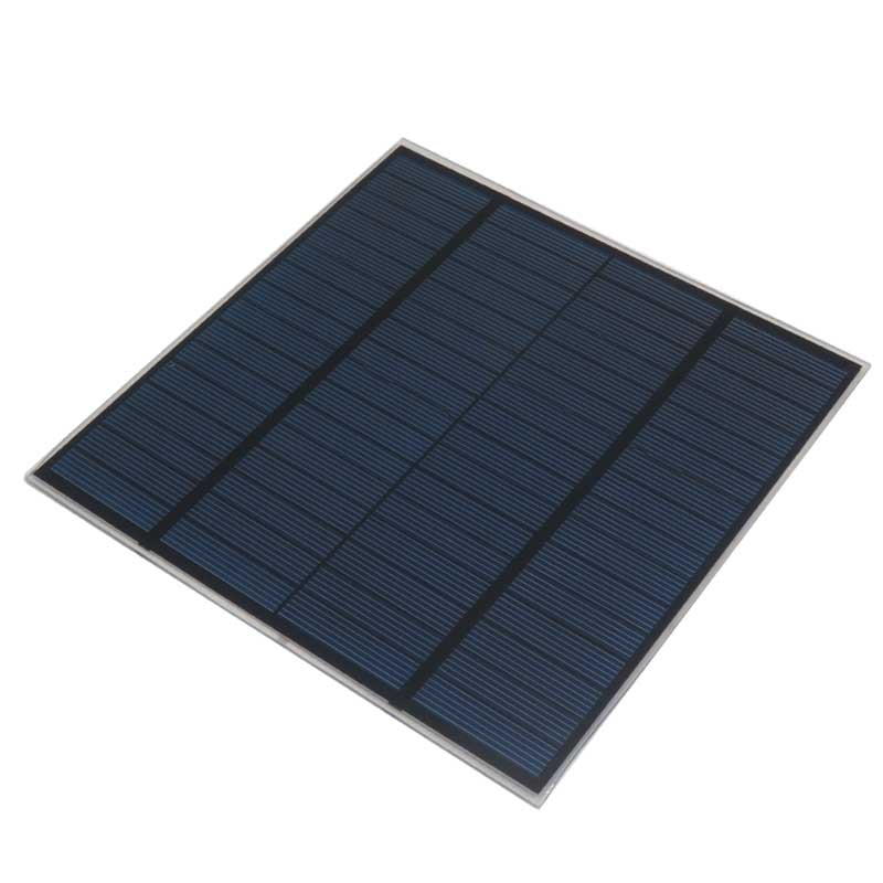 پنل خورشیدی مدل 18V ظرفیت 2 وات پنل خورشیدی مدل 18V ظرفیت 2 وات