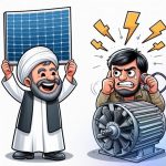 موتور برق یا پنل خورشیدی