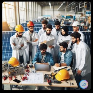 استفاده از انرژی خورشیدی در کارگاه ها