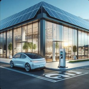 سیستم خورشیدی در فروشگاه