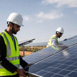 برق خورشیدی برای پرس های هیدرولیک