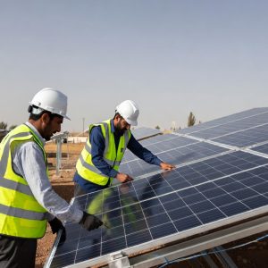 برق خورشیدی برای باسکول های دیجیتال