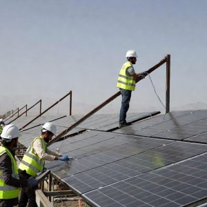 برق خورشیدی وینچ و قرقره